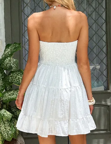 Rochie scurta SHEIN, alb