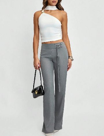 Pantaloni SHEIN, gri
