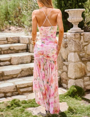Rochie lunga SHEIN, roz