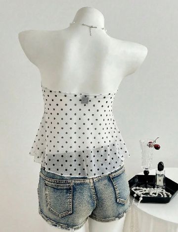 Top SHEIN, alb