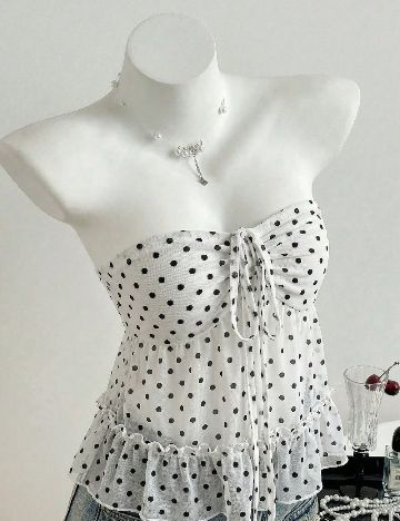 Top SHEIN, alb