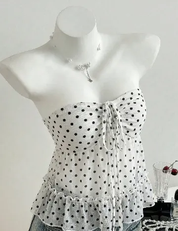 Top SHEIN, alb