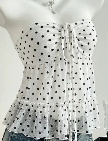 Top SHEIN, alb