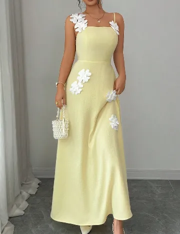 Rochie lunga SHEIN, galben