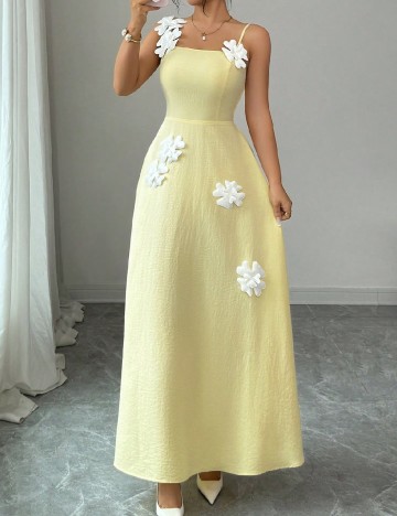 Rochie lunga SHEIN, galben
