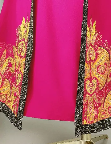 Rochie lunga SHEIN CURVE, roz