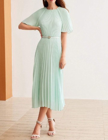 Rochie medie MOTF, verde