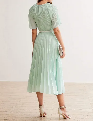 Rochie medie MOTF, verde