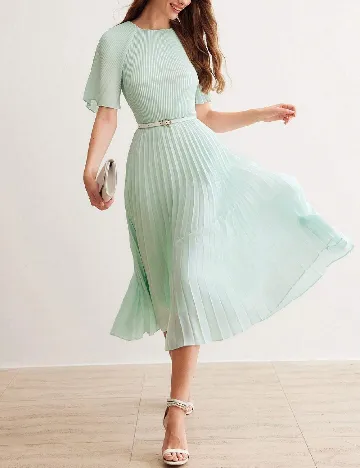 Rochie medie MOTF, verde