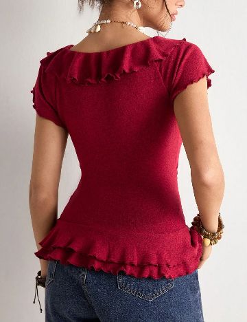 Bluza SHEIN, rosu