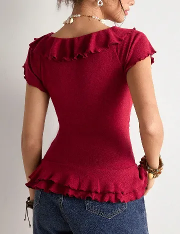 Bluza SHEIN, rosu