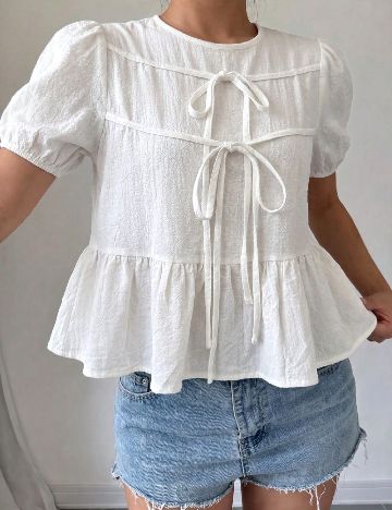 Bluza SHEIN, alb