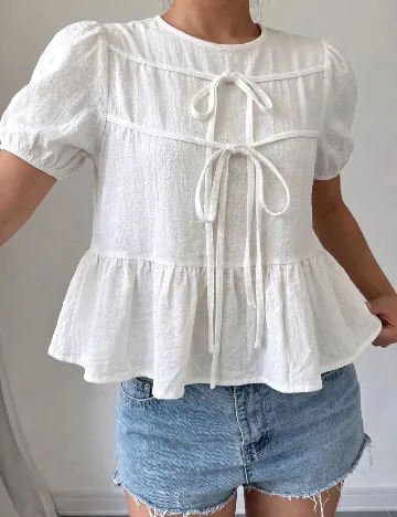 Bluza SHEIN, alb