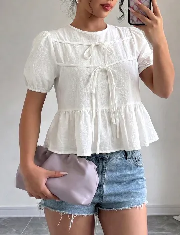 Bluza SHEIN, alb