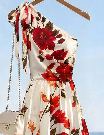 Rochie lunga SHEIN, floral