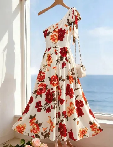 Rochie lunga SHEIN, floral