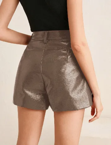 Pantaloni scurti Anewsta, maro