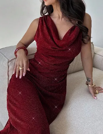 Rochie lunga SHEIN, rosu