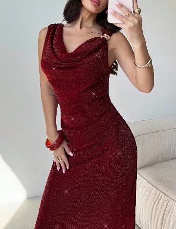 Rochie lunga SHEIN, rosu