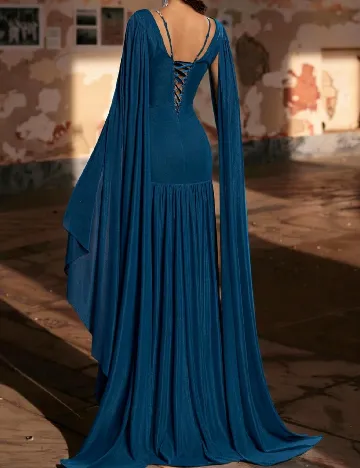 Rochie lunga SHEIN, albastru
