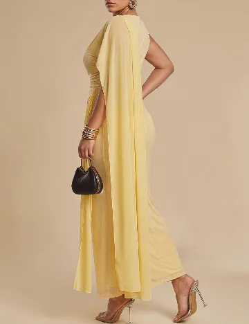 Rochie lunga SHEIN CURVE, galben