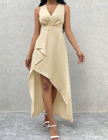 Rochie medie SHEIN, crem