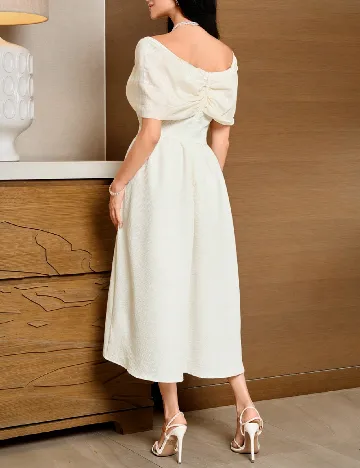 Rochie lunga SHEIN, ecru