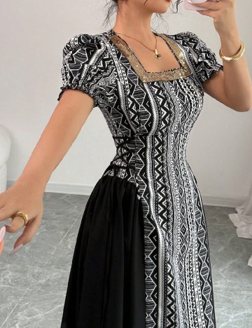 Rochie lunga SHEIN, negru