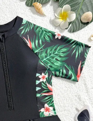 Costum de baie Shein Kids, mix culori
