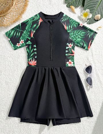 Costum de baie Shein Kids, mix culori