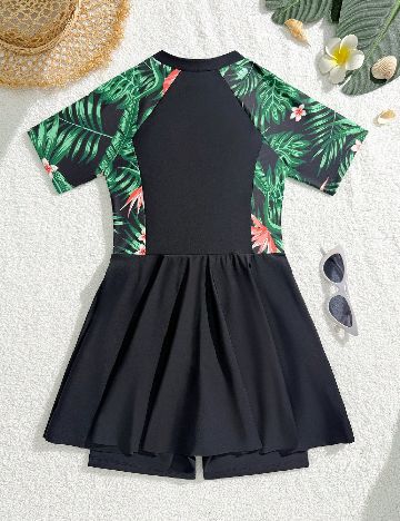 Costum de baie Shein Kids, mix culori