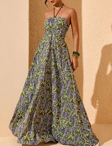 Rochie lunga SHEIN, verde