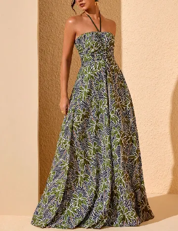 Rochie lunga SHEIN, verde