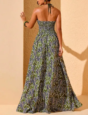 Rochie lunga SHEIN, verde
