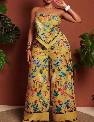 Compleu SHEIN CURVE, verde