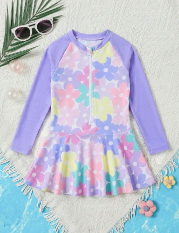 Costum de baie Shein Kids, mov