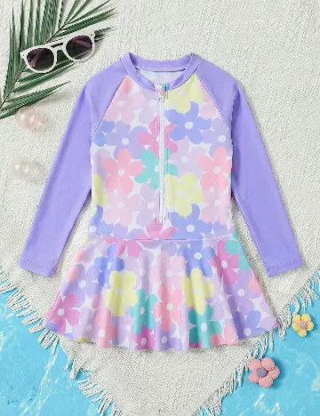Costum de baie Shein Kids, mov