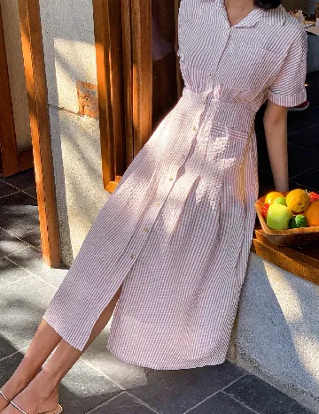 Rochie medie SHEIN, roz