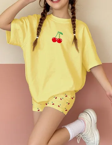 Compleu Shein Kids, galben
