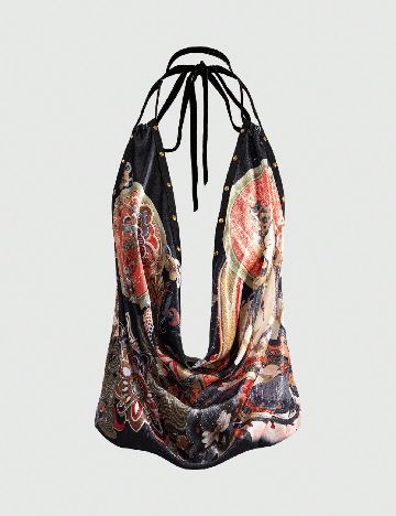 Top Romwe Plus Size, mix culori