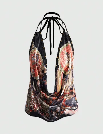 Top Romwe Plus Size, mix culori