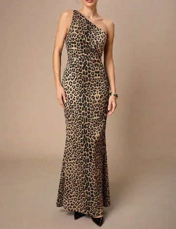 Rochie lunga SHEIN, animal print