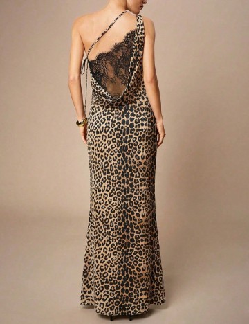 Rochie lunga SHEIN, animal print