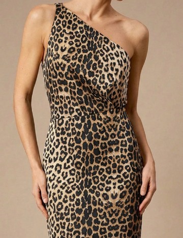 Rochie lunga SHEIN, animal print