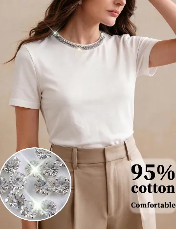 Tricou Anewsta, alb