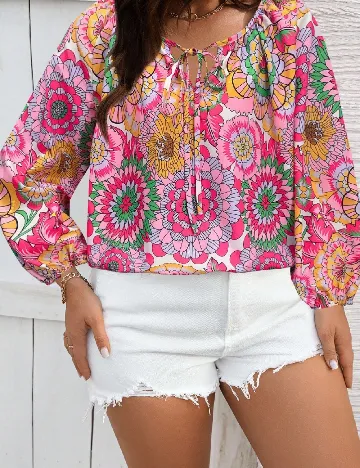 Bluza SHEIN CURVE, mix culori