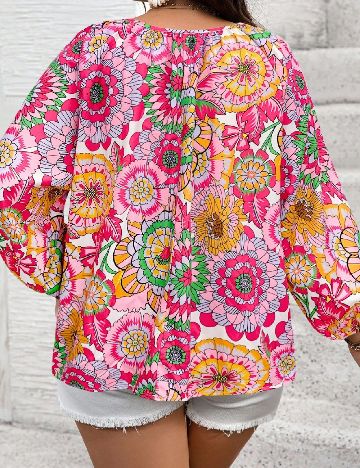 Bluza SHEIN CURVE, mix culori