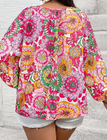 Bluza SHEIN CURVE, mix culori