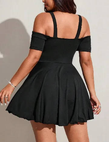 Rochie scurta SHEIN CURVE, negru