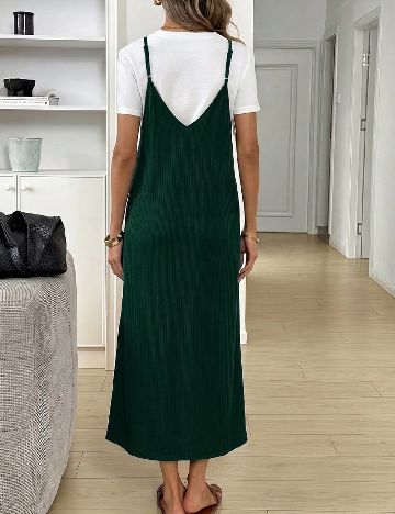 Compleu SHEIN, verde/alb